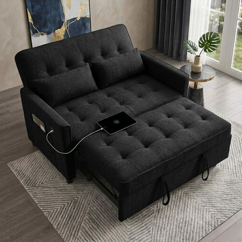 Black terry cloth - 55",